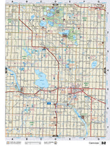 CEAB32 TOPO Map - Camrose - Backroad Maps