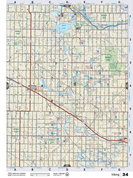 CEAB34 TOPO Map - Viking - Backroad Maps
