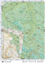 CEAB37 TOPO Map - Twintree Lake - Backroad Maps