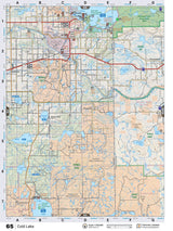 CEAB65 TOPO Map - Cold Lake - Backroad Maps