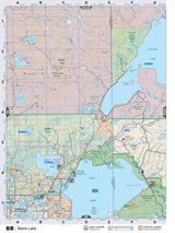 CEAB69 Wall Map - Marie Lake - Backroad Maps