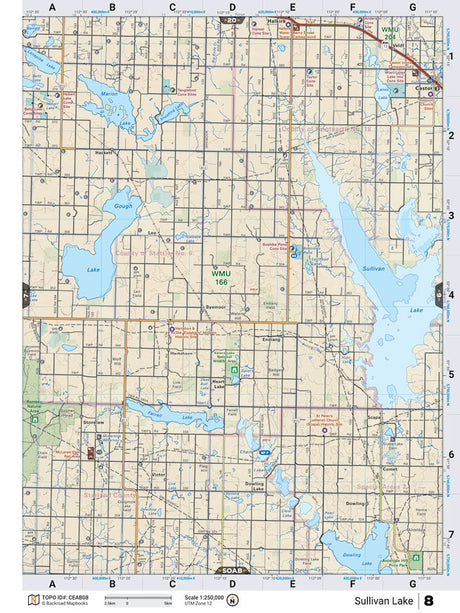 CEAB8 TOPO Map - Sullivan Lake - Backroad Maps