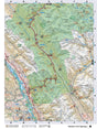 CRCR04 Wall Map - Radium Hot Springs - Backroad Maps