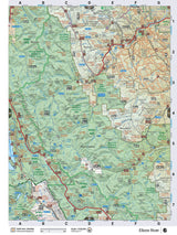 CRCR06 Wall Map - Elbow River - Backroad Maps