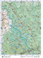 CRCR13 TOPO Map - Wapta Icefield - Backroad Maps