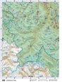 CRCR23 Wall Map - Athabasca Pass - Backroad Maps
