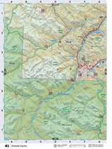 CRCR41 TOPO Map - Grande Cache - Backroad Maps