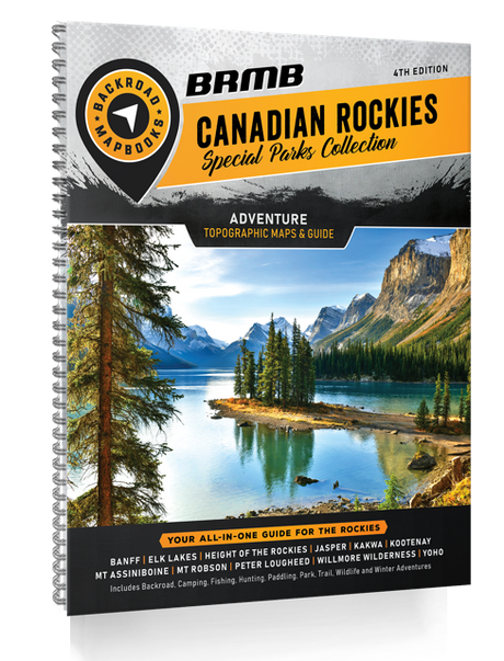 Canadian Rockies - Backroad Mapbook