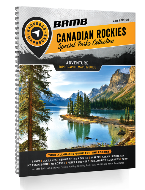 Canadian Rockies - Backroad Mapbook