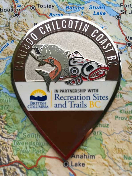 Cariboo Chilcotin Coast BC Geocoin - Backroad Maps
