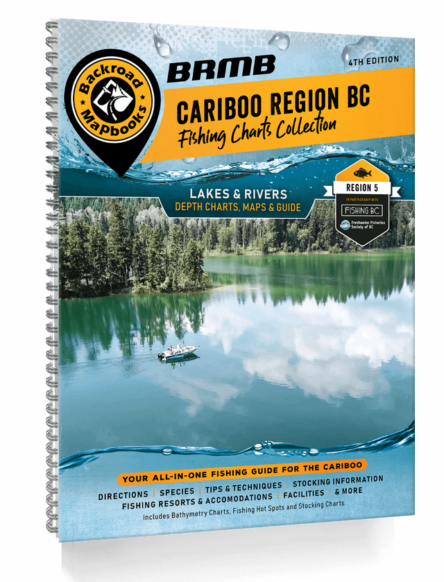 Cariboo Region BC Fishing Mapbook - Backroad Maps