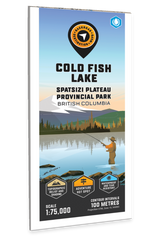 Cold Fish Lake (Spatsizi Plateau Provincial Park, BC) - Destination Map - Backroad Maps