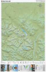 Cold Fish Lake (Spatsizi Plateau Provincial Park, BC) - Destination Map - Backroad Maps