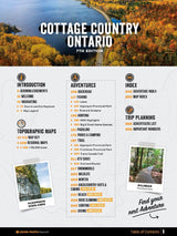 Cottage Country Ontario Backroad Mapbook - Backroad Maps