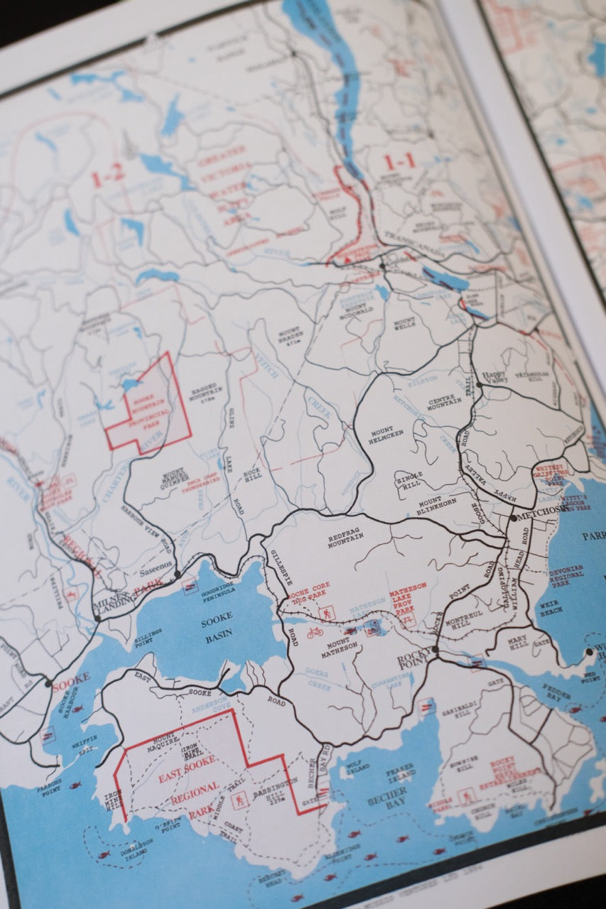 Vancouver Island BC Mapbook First Edition