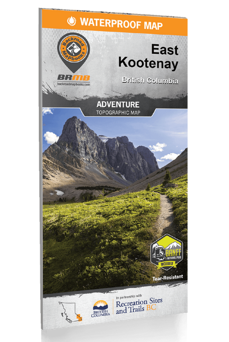 East Kootenay BC - Recreation Map - Backroad Maps