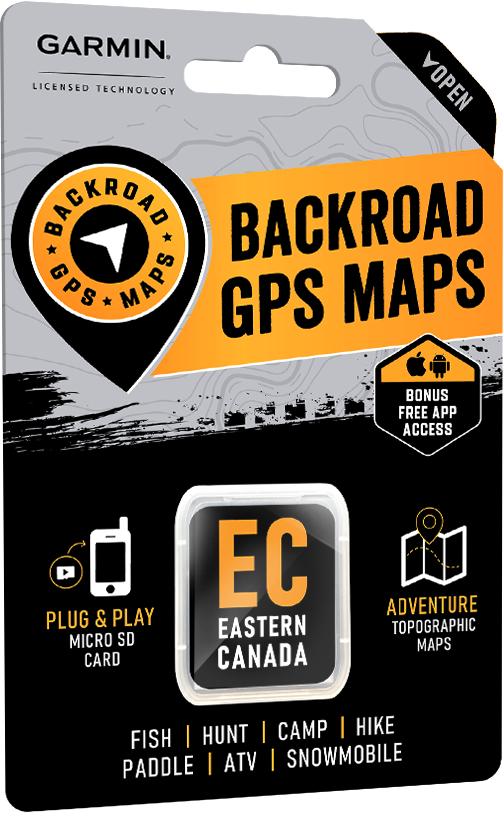 Eastern Canada GPS Maps - Backroad Maps