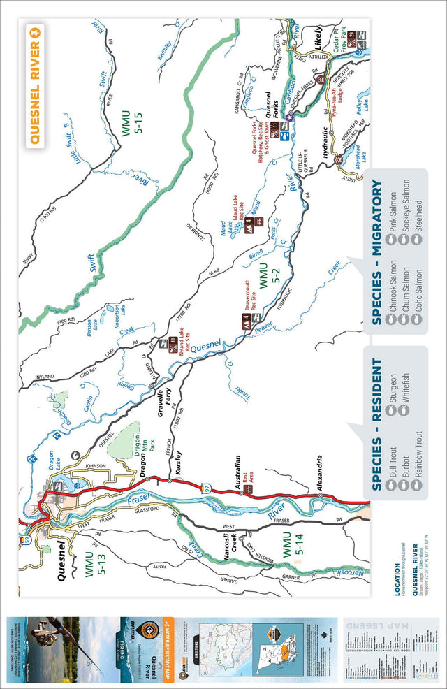 FCRBC111-112 Quesnel River - Backroad Maps