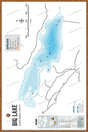 FCRBC29 Big Lake - 100 Mile Area  - Wall Map - Backroad Maps