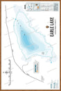 FCRBC61 Earle  - Wall Map - Backroad Maps