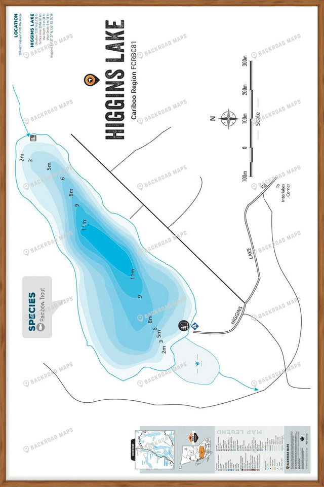 FCRBC81 Higgins  - Wall Map - 