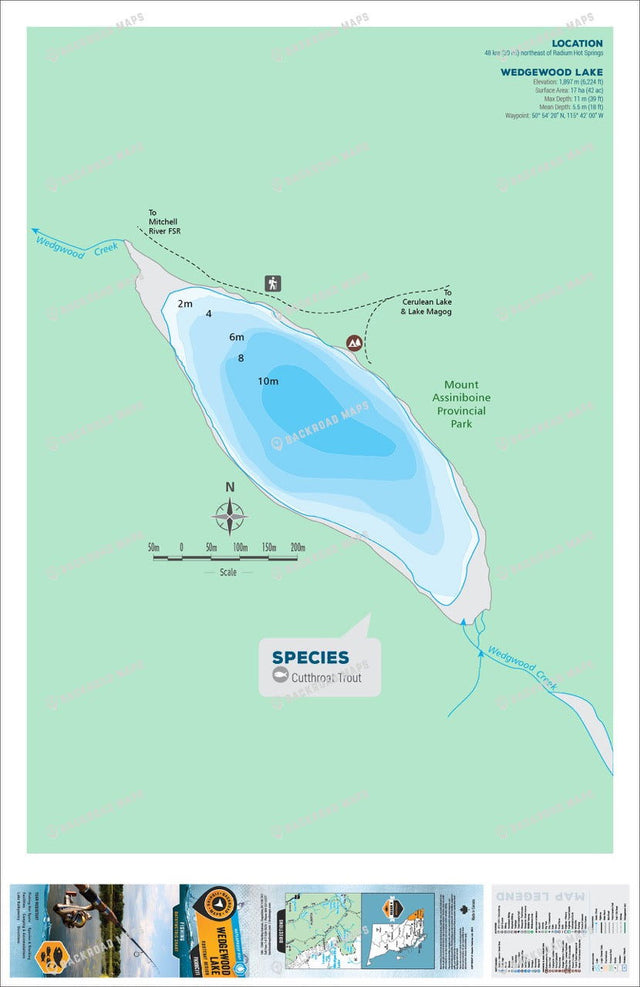 FKRBC111 Wedgewood Lake - Backroad Maps