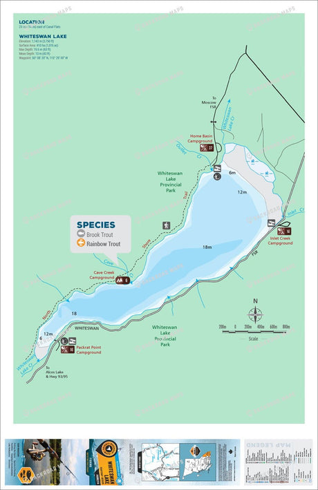 FKRBC114 Whiteswan Lake - Backroad Maps