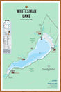 FKRBC114 Whiteswan Lake - Wall Map - Backroad Maps