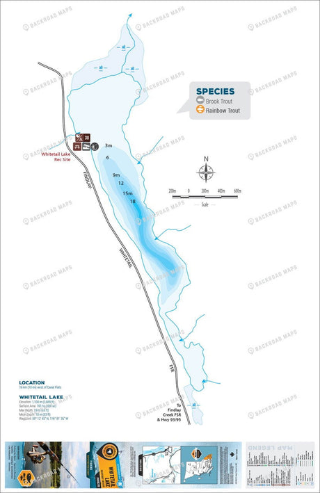 FKRBC115 Whitetail Lake - Backroad Maps