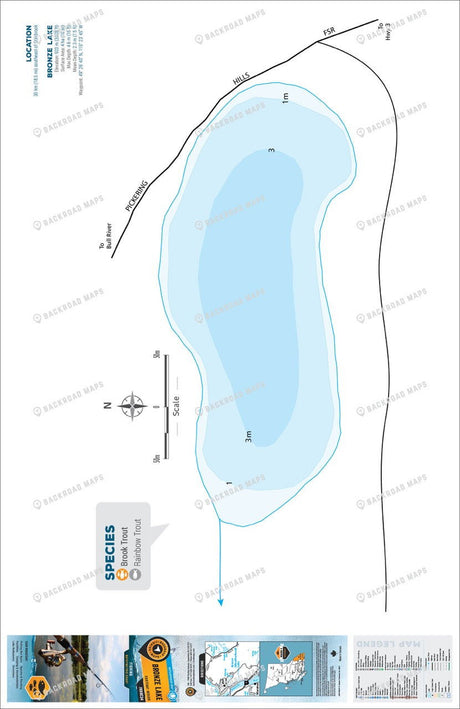 FKRBC34 Bronze Lake - Backroad Maps