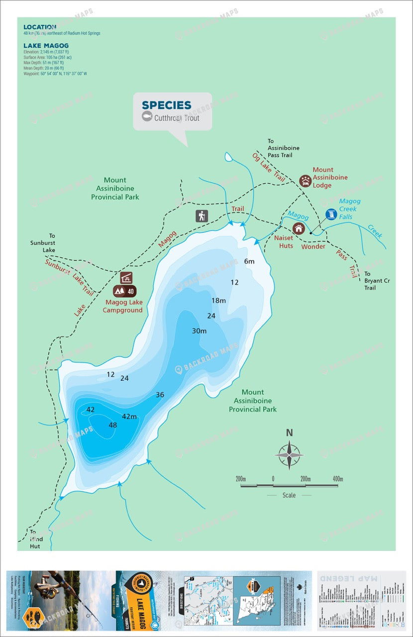 FKRBC73 Lake Magog - Backroad Maps