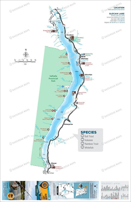 FKRBC97 Slocan Lake - Backroad Maps