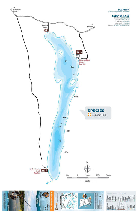 FTOBC119 Lodwick Lake - Backroad Maps