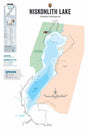 FTOBC144 Niskonlith Lake - Wall Map - Backroad Maps