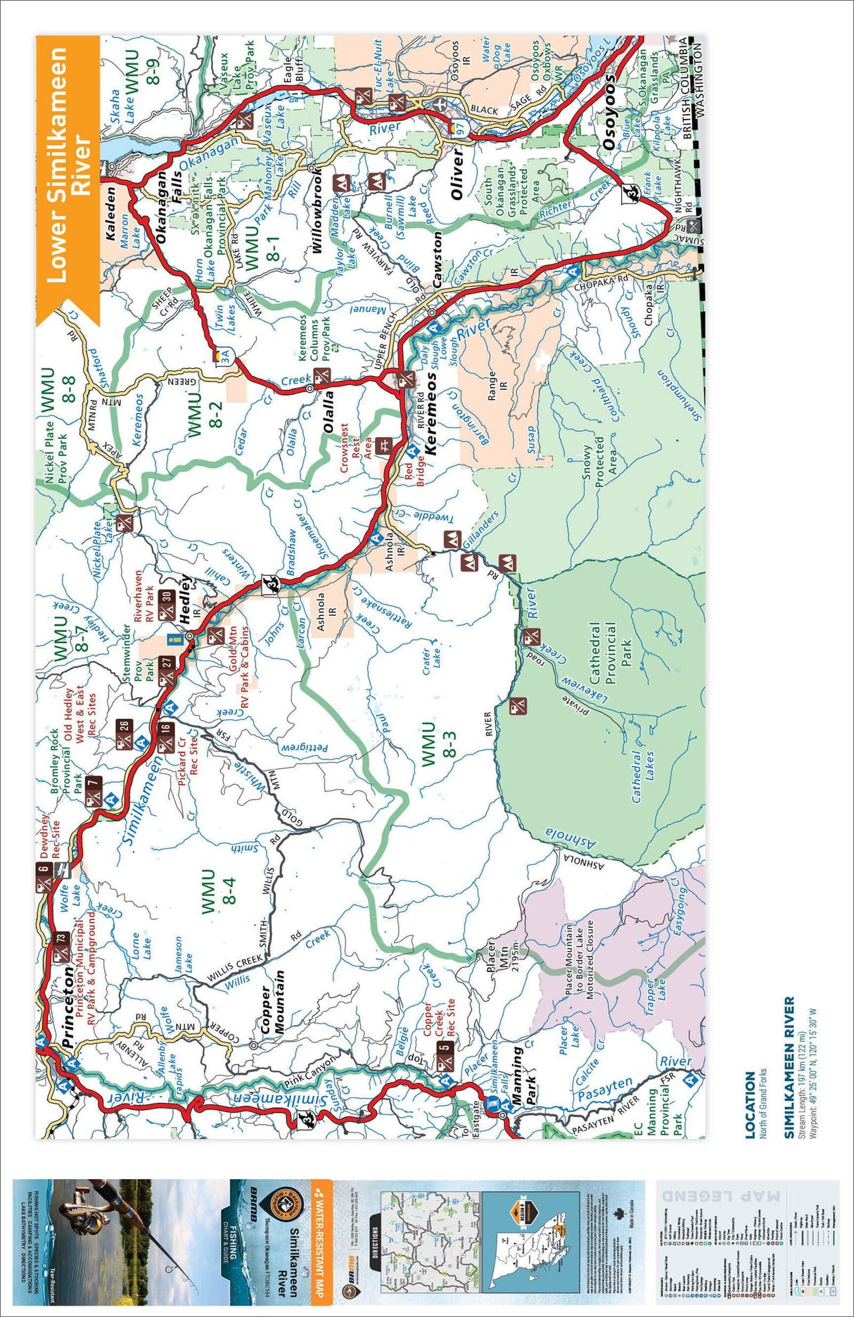 FTOBC184 Similkameen River - Backroad Maps