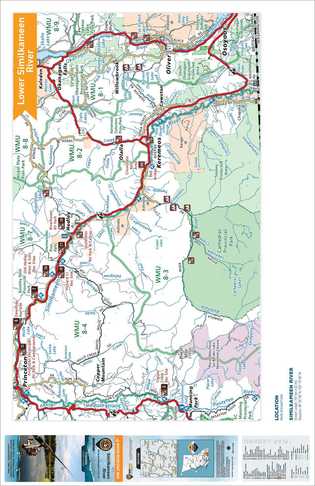 FTOBC184 Similkameen River - Backroad Maps