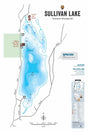 FTOBC192 Sullivan Lake - Wall Map - Backroad Maps