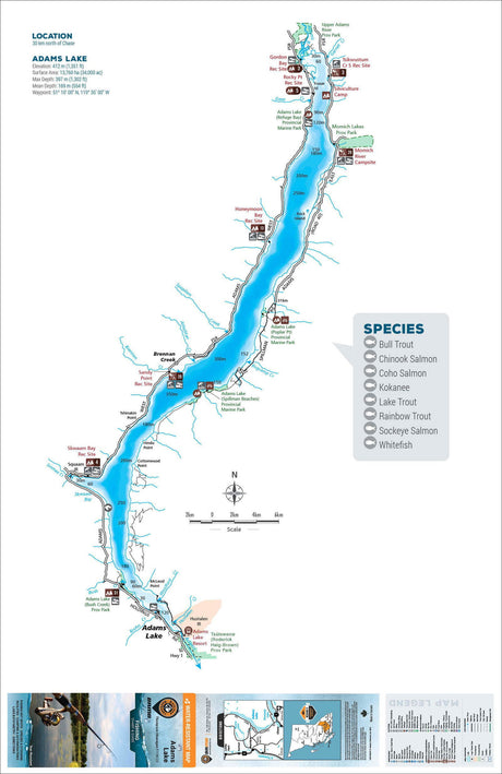 FTOBC23 Adams Lake - Backroad Maps