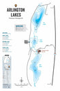 FTOBC26 Arlington Lakes - Wall Map - Backroad Maps