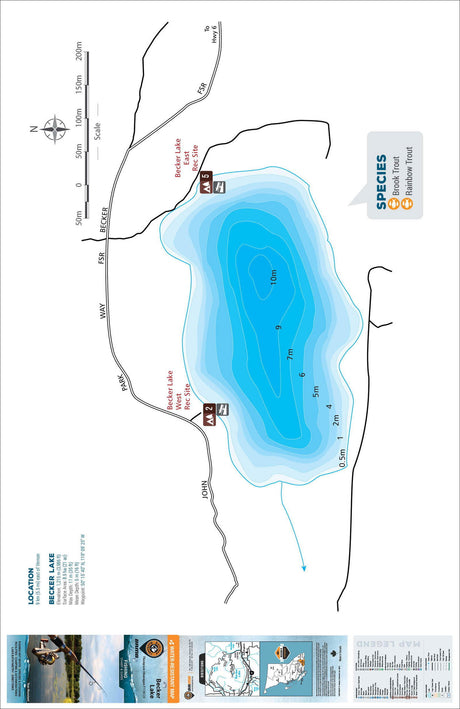 FTOBC28 Becker Lake - Backroad Maps