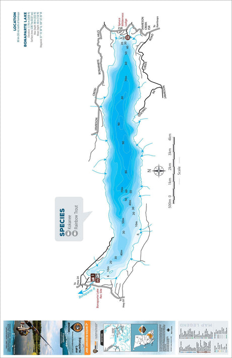 FTOBC35 Bonaparte Lake - Backroad Maps