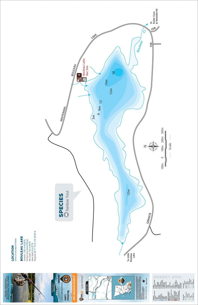 FTOBC37 Bouleau Lake - Backroad Maps