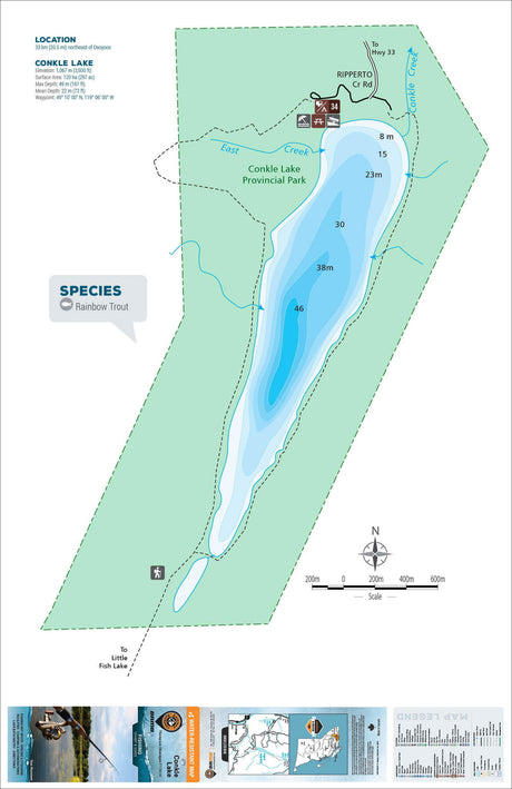 FTOBC46 Conkle Lake - Backroad Maps