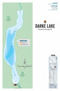 FTOBC50 Darke Lake - Wall Map - Backroad Maps