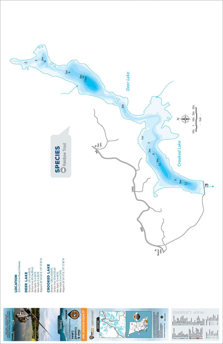 FTOBC55 Deer & Crooked Lakes - Backroad Maps