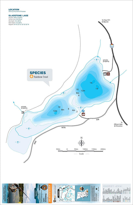 FTOBC67 Gladstone Lake - Backroad Maps