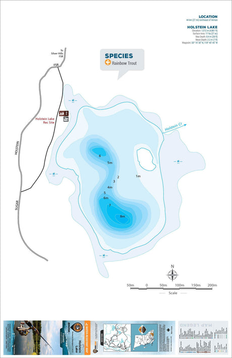 FTOBC85 Holstein Lake - Backroad Maps