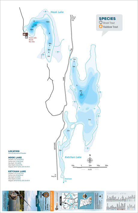 FTOBC87 Hook & Ketchan Lakes - Backroad Maps