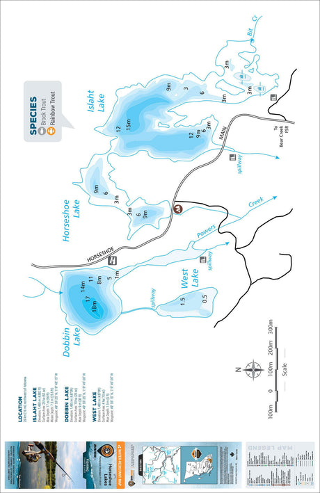 FTOBC89 Horseshoe Lakes - Backroad Maps