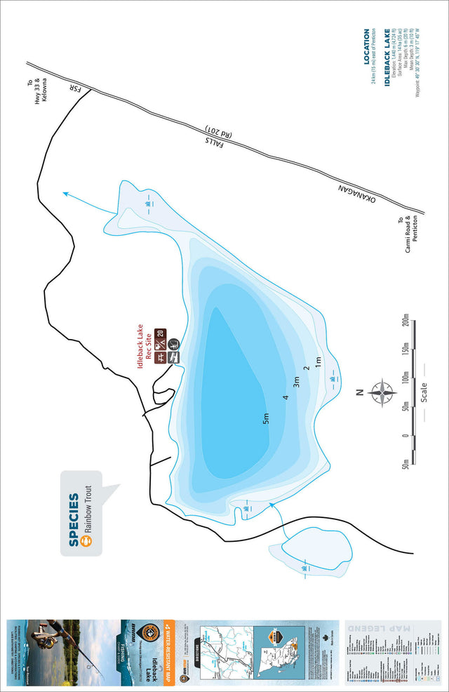 FTOBC93 Idleback Lake - Backroad Maps